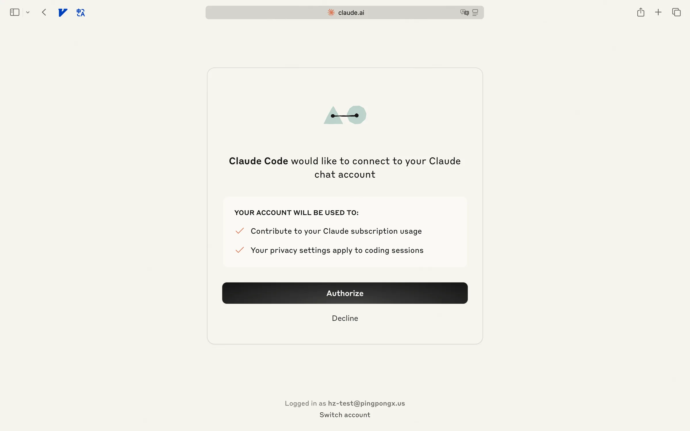 CLAUDE CODE OAUTH TOKEN 0